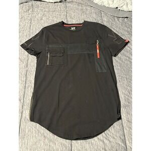 Designer Brand "Well Established" Men's T Shirts Size L in Black & White